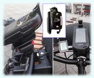 Sonderanfertigungen fr GPS + PDA Halter