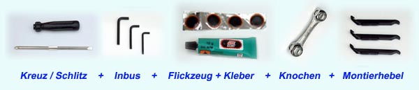 Inbusgren  4 + 5 + 6 mm