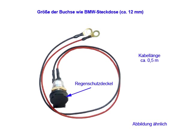 12V Buchse - 12 mm - einzeln12V Zwillingskupplung 12V Aufbausteckdose - 21  mm, wassergeschützt !12V Aufbausteckdose - 21 mm, wassergeschützt ! 12V  Einbausteckdose - 12 mm, wassergeschützt ! 12V Dreifach - Kupplung